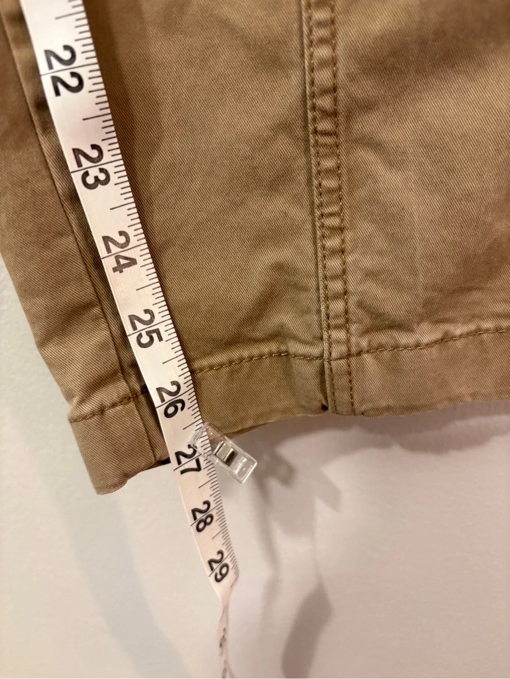 Banana Republic Tapered Mid-Rise Utility Ankle Pants — Khaki — Size S 🍂